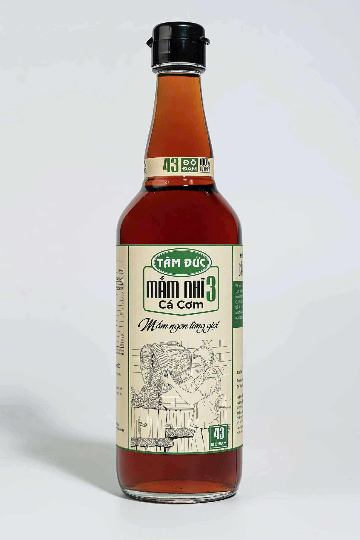 魚醤・NƯỚC MẮM CÁ CƠM 43 ĐỘ ĐẠM