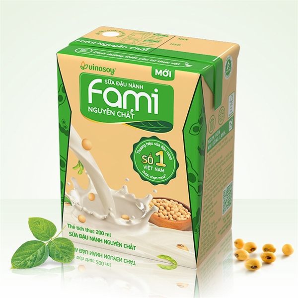 FAMI オリジナル豆乳・FAMI NGUYÊN CHẤT・特制原味豆奶