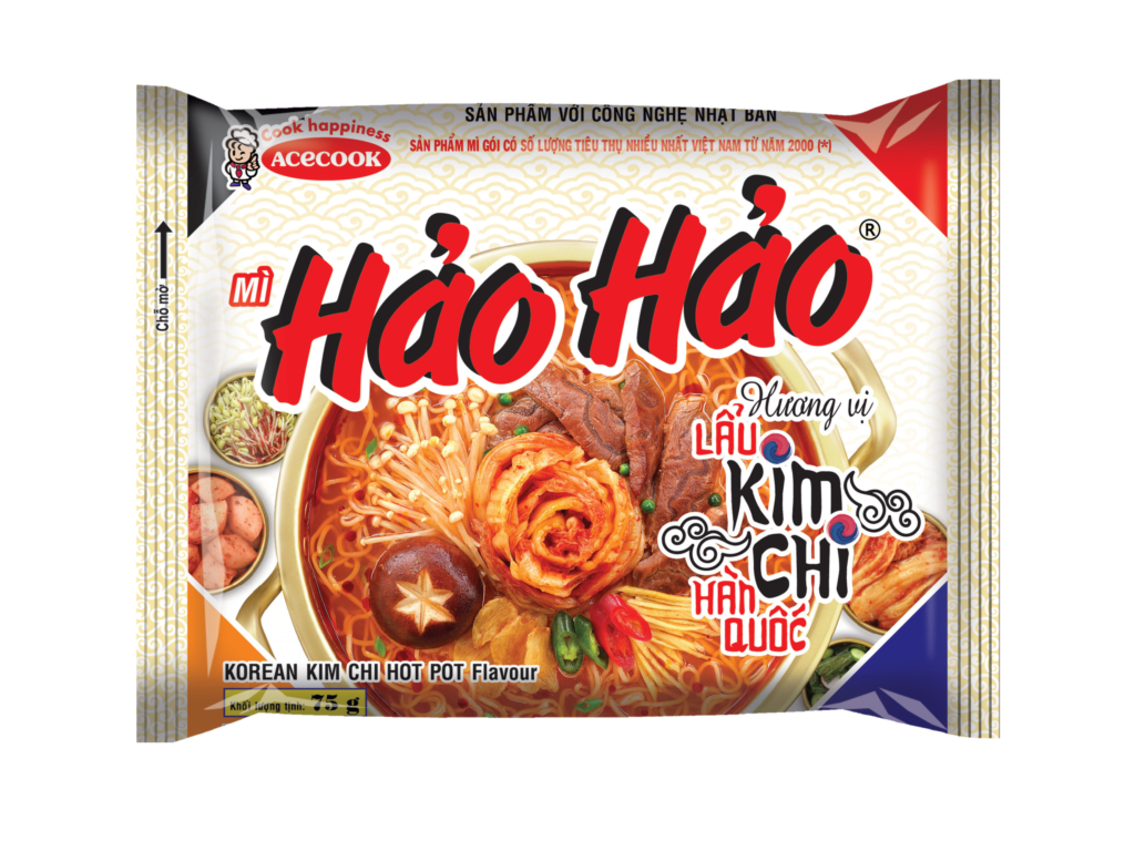 ハオハオキムチ麺 ・HẢO HẢO KIM CHI・好好牌　方便面