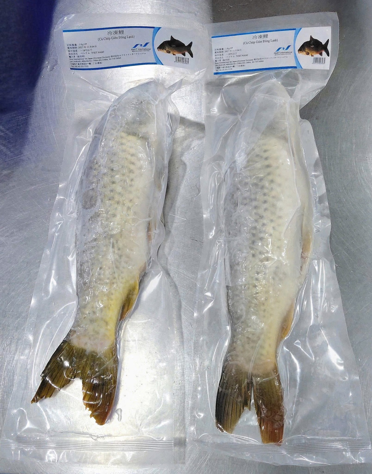 冷凍コイ（新）・cá chép giòn