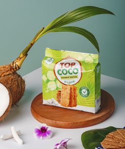 TOPCOCO ココナッツクラッカー・TOPCOCO VỊ NGUYÊN BẢN