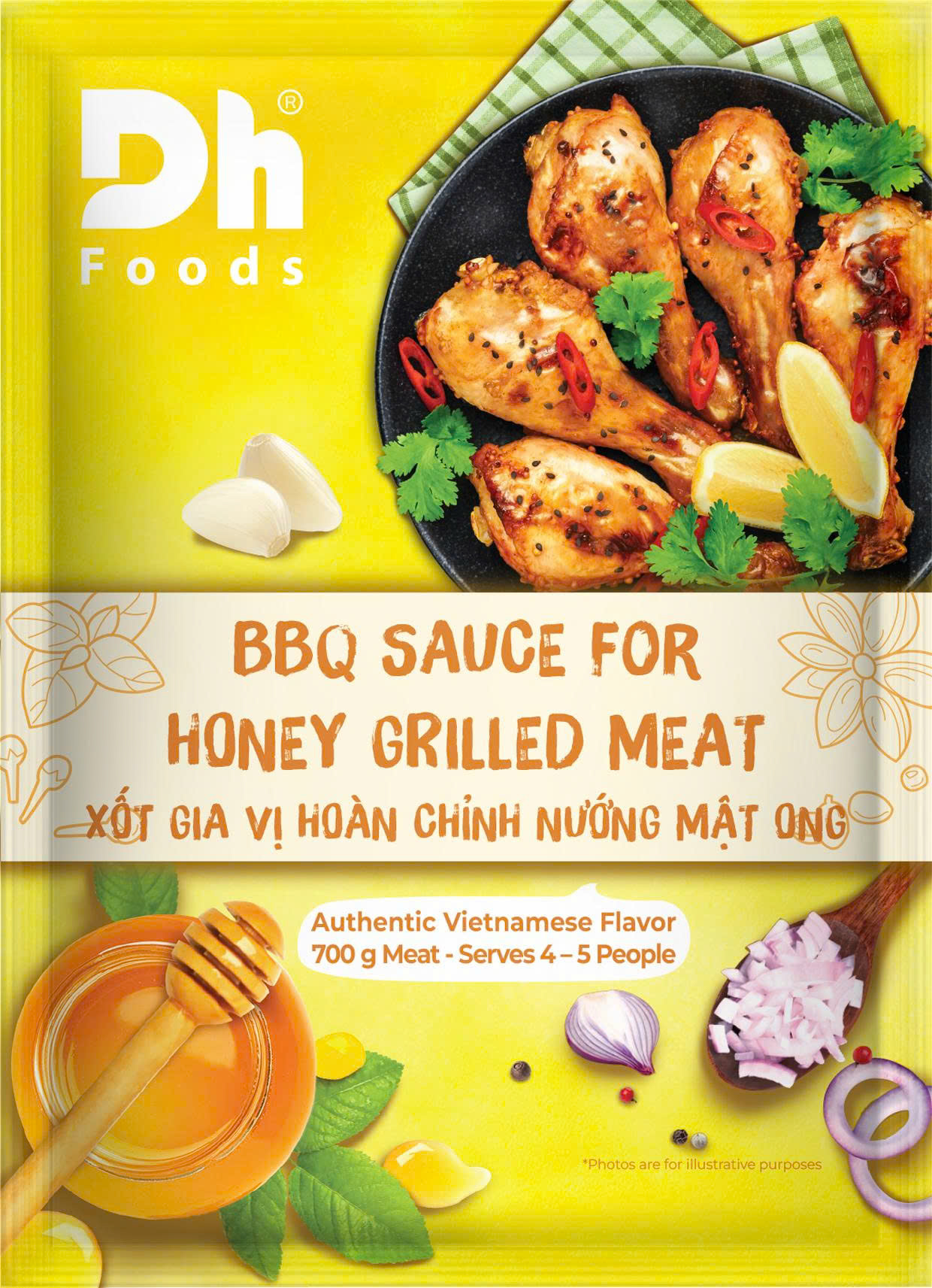 ハニーバーベキューソース・GVHC NƯỚNG MẬT  ONG